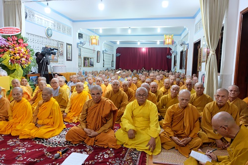 Lễ Họp Hội Đồng Tông Phong Liên Tông Tịnh Độ Non Bồng ngày 01/06 năm Kỷ Hợi